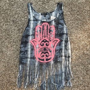 Tye Dye Hamza Tank-Top